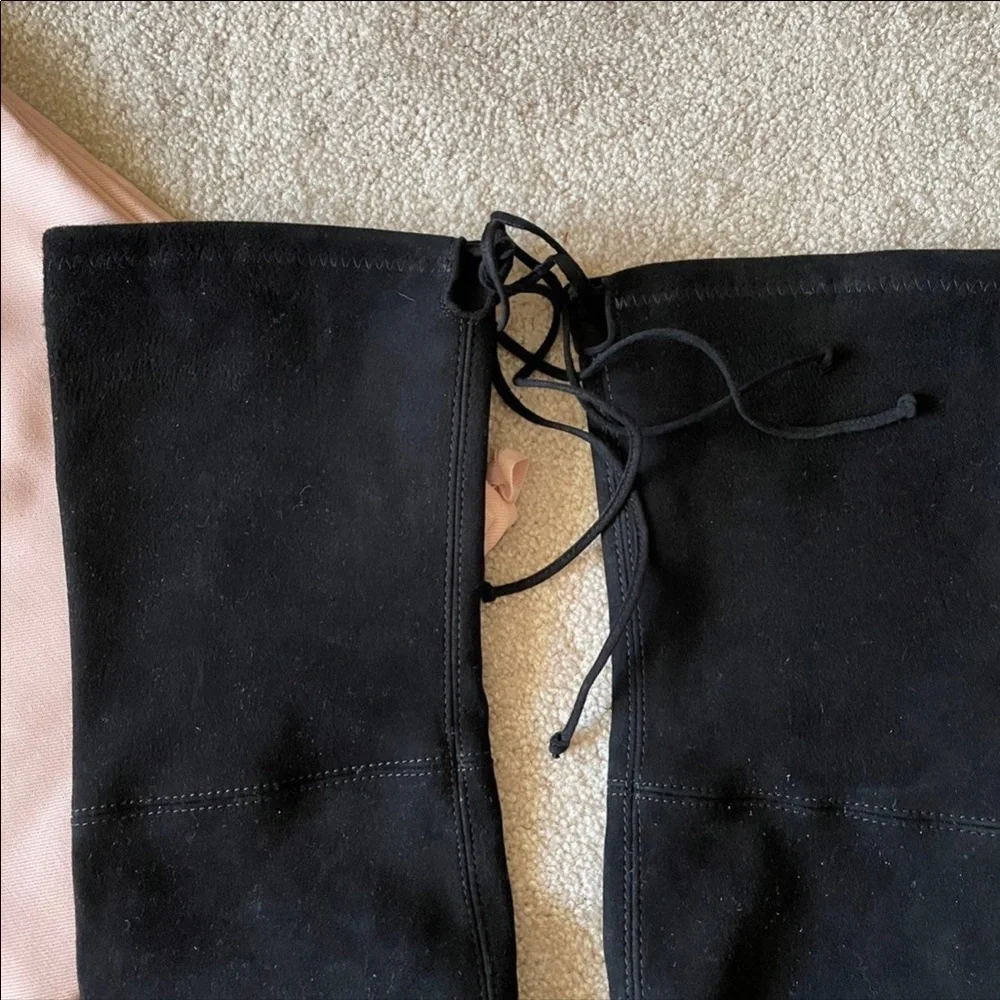 NEW Stuart Weitzman Lowland Pearl Over the Knee Boots